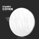 30W 60W30W LED Дизайнерски Плафон Дистанционно Сменяем Сп. Вълни