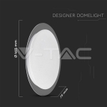 20W-40W-20W LED Дизайнерски Плафон Дистанционно Сменяем Сп. Ринг Ф400