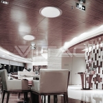 20W-40W-20W LED Дизайнерски Плафон Дистанционно Сменяем Сп. Ринг Ф400