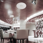 30W 60W30W LED Дизайнерски Плафон Дистанционно Димиращ Шайба Ф400