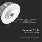 30W СОВ Луна Кръгла A 6000K