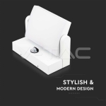 17W LED Стенна Лампа Сензор Бяла 4000К IP65