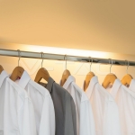 2.5W LED Лампа за Гардероб/Шкаф Сребърно Тяло 4000К IP20