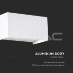 24W LED Стенна Лампа Бяла 4000К IP65