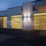 24W LED Стенна Лампа Бяла 4000К IP65