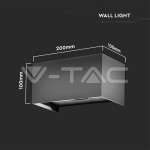 24W LED Стенна Лампа Сива 3000К IP65