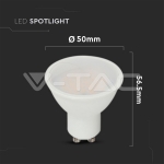LED Крушка 2.9W GU10 SMD Пластик 110° 3000K