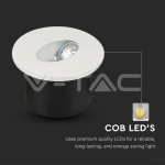 3W LED Луна за Стена Кръг 3000К