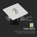 3W LED Луна за Стена Квадрат 3000К