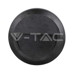 2W LED Осветление за Стъпала Черно Тяло Кръг 3000К