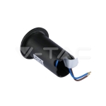 1W LED Осветител за Стъпала Черен Двупосочен 3000К