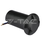 1W LED Осветител за Стъпала Черен Четирипосочен 3000К