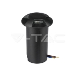 1W LED Осветител за Стъпала Черен Четирипосочен 6400К