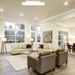 26W Пендел/Плафон Квадрат 3 Цветен D:300*300*80 Димиращ Бял