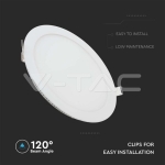 12W LED Premium Панел Кръг 4000K
