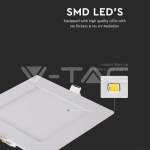 18W LED Premium Панел Квадрат 4000K