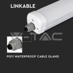 LED Влагозащитено тяло X-Серия 1500mm 32W 6500K 160lm/W