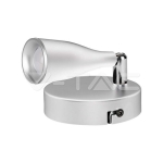 4.5W LED Единична Спот Лампа 3000К Бяла