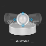 4.5W LED Единична Спот Лампа 3000К Бяла