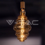 LED Крушка 8W  Filament E27 S200 Димиращ Двойно опушен 1800K