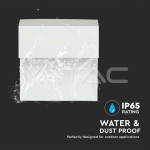 3W LED Осветление За Стъпала Бяло Тяло 3000К IP65