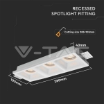 3xGU10 Гипсова Отливка Кръг Бяла