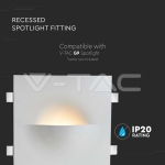 GU10 Гипсова Отливка Стенна G9 Бяла