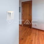 GU10 Гипсова Отливка Стенна G9 Бяла