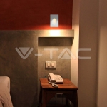 GU10 Гипсова Отливка Кръг Бяла