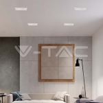 GU10 Гипсова Отливка Надолу Бяла