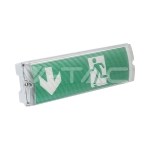 3W Евакуационна Тебела Тест Бутон Дистанционно 6400К