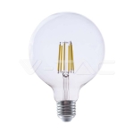 LED Крушка 4W Filament  E27 G125 4000К