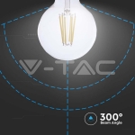 LED Крушка 4W Filament E27 G95 3000K