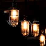 LED Крушка 4W Filament  E27 ST64  4000K