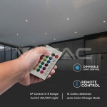 LED Крушка 4.8W E27 G45 Дистанционно RGB + 3000K Димираща