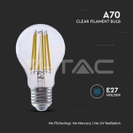 LED Крушка 18W Filament E27 A70 3000K 135 lm/W
