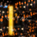 LED Крушка 7W T30 E27 Filament Amber Покритие 2200K