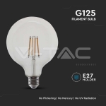 LED Крушка 12W Filament  E27 G125 4000K