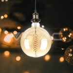 LED Крушка 8W Filament G200 Димираща 1800К