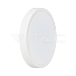 18W LED Плафон Кръг Бяла Рамка 4000К IP44