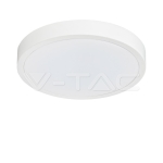 18W LED Плафон Кръг Бяла Рамка 6500К IP44