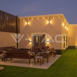 11W Стенна Лампа Bridgelux Чип Ръжда Квадрат 3000К