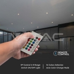 LED Крушка GU10 5.5W Дистанционно RGB+4000K Димираща