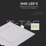 12W LED Premium Панел Квадрат 6400K