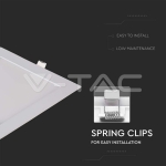 18W LED Premium Панел Квадрат 2700K