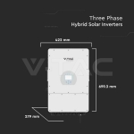 10kW Хибриден Инвертор Трифазен