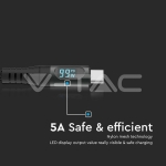 1М Кабел Тип C Към USB Черен