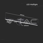 10W LED Лампа Осветител За Огледало Черен 4000К