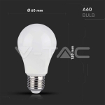 LED Крушка 8.5W E27 A60 Дистанционно RGB+3000K Димираща