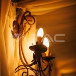 LED Крушка Кендъл 4.8W E14 Дистанционно RGB+3000K Димираща